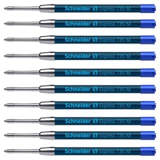 10 Schneider Kugelschreiberminen Express 735 blau