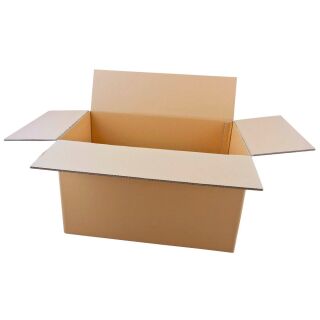 Nestler Wellpapp-Faltkartons 2-wellig braun 61,3 x 36,3 x 37,8 cm Außenmaß, 20 St.