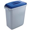 DURABLE Durabin 60 Mülleimer 60,0 l grau, blau, 1 St.