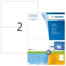 HERMA Etiketten 4282 weiß 210,0 x 148,0 mm, 100 Blatt