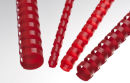 Plastikbinderücken, US-Teilung, Farbe: Rot,...