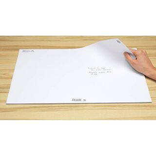 Ursus® Schreibtischunterlage weiß Papier 52,5 x 37,5 cm, 40 Blatt