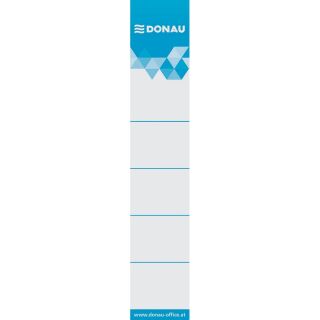 DONAU Einsteck-Rückenschilder weiß für 5,0 cm Rückenbreite, 20 St.