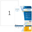 HERMA Folienetiketten 4375 transparent 210,0 x 297,0 mm,...