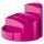 HAN Stiftehalter RONDO NEW COLOURS pink Kunststoff 9 Fächer 14,0 x 14,0 x 10,9 cm