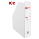 Esselte Stehsammler 56000 weiß Kunststoff, DIN A4,...