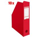 Esselte Stehsammler 56003 rot Kunststoff, DIN A4, 10 St.