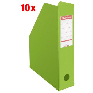 Esselte Stehsammler 56006 grün Kunststoff, DIN A4, 10 St.