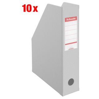 Esselte Stehsammler 56008 grau Kunststoff, DIN A4, 10 St.