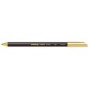 edding 1200 metallic colourpen Filzstift gold, 1 St.