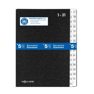 PAGNA Pultordner 1-31 schwarz, 1 St.
