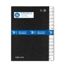PAGNA Pultordner 1-31 schwarz, 1 St.