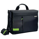 LEITZ Laptoptasche Complete 15,6 Zoll Messenger Smart Traveller Kunstfaser schwarz 60190095 bis 39,6 cm (15,6 Zoll)