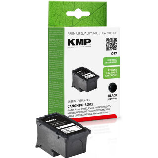 KMP C97 schwarz Druckkopf kompatibel zu Canon PG-545 XL