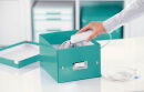 LEITZ Click & Store Aufbewahrungsbox 7,4 l eisblau 21,6 x 28,2 x 16,0 cm, 1 St.