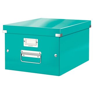 LEITZ Click & Store Aufbewahrungsbox 16,7 l eisblau 28,1 x 36,9 x 20,0 cm, 1 St.