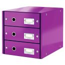 LEITZ Schubladenbox Click & Store  violett...