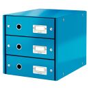 LEITZ Schubladenbox Click & Store  blau 60480036, DIN...