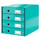 LEITZ Schubladenbox Click & Store  eisblau 60490051,...