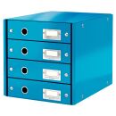 LEITZ Schubladenbox Click & Store  blau 60490036, DIN...