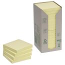 Post-it® Recycling Notes Haftnotizen 654-1T gelb, 16...