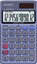 CASIO SL-320TER+ Taschenrechner stahlblau