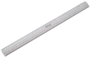 WESTCOTT Schneidelineal 50,0 cm, silber