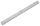WESTCOTT Schneidelineal 50,0 cm, silber