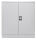Gürkan Stahlschrank 109941 lichtgrau 2 Fachböden 92,0 x 42,0 x 100,0 cm, zerlegt, 1 St.