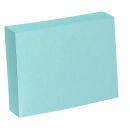 Karteikarten DIN A5 blau blanko, 100 St.