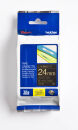 brother Schriftband TZe-354 TZE354, 24 mm, gold auf schwarz, 1 St.