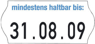METO Preisetiketten weiß permanent 26,0 x 12,0 mm, 18 Rollen