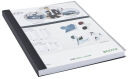 LEITZ Buchbindemappen schwarz Softcover für 106 -...