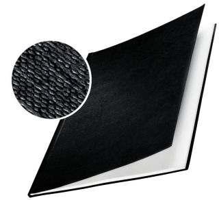 LEITZ Buchbindemappen schwarz Hardcover für 36 - 70 Blatt DIN A4, 10 St.