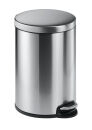 DURABLE Slow Motion Mülleimer 20,0 l edelstahl, 1 St.