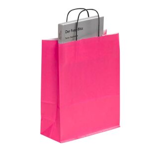 VP Papier-Tragetaschen Toptwist purple 24,0 x 31,0 cm, 50 St.