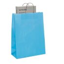VP Papier-Tragetaschen Toptwist aquamarin 32,0 x 42,0 cm,...