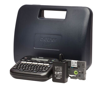 brother P-touch D210VP Beschriftungsgerät schwarz