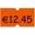 PrinterLabels AS Preisetiketten leuchtorange permanent 21,6 x 12,0 mm, 45 Rollen
