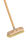 Schrubber braun Holz 23,0 cm breit