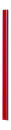DURABLE Klemmschienen rot DIN A4 60 Blatt, 50 St.