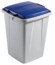 DURABLE Durabin 90 Mülleimer 90,0 l grau, blau, 1 St.