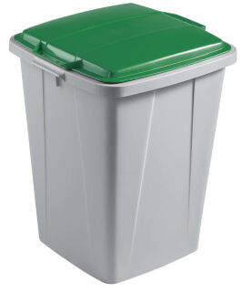 DURABLE Durabin 90 Mülleimer 90,0 l grau, grün, 1 St.