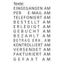 trodat Datumstempel mit Text printy dater 4817 selbstfärbend schwarz ohne Logo, 1 St.