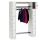 CP Garderobe mit Schließfächern Serie 8070 lichtgrau 80710-00 S10000, 10 Schließfächer 143,0 x 48,0 x 195,0 cm