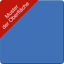 Gürkan Putzmittelschrank 104528 lichtgrau, enzianblau 4 Fachböden 80,0 x 50,0 x 180,0 cm, aufgebaut, 1 St.