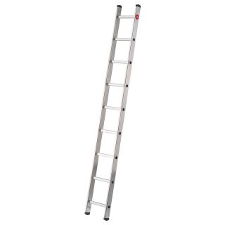 Hailo Anlegeleiter S60 ProfiStep uno silber 9 Sprossen, H: 255,0 cm