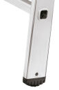 Hailo Anlegeleiter S60 ProfiStep uno silber 12 Sprossen,...