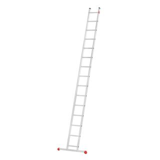 Hailo Anlegeleiter S60 ProfiStep uno silber 15 Sprossen, H: 423,0 cm