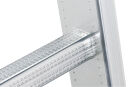 Hailo Anlegeleiter S60 ProfiStep uno silber 15 Sprossen, H: 423,0 cm